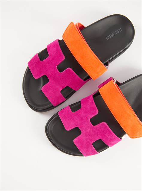 hermes chypre sandals orange|hermes chypre sandals women's.